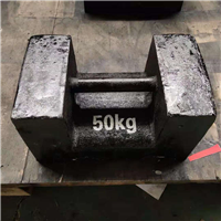 广东50公斤铸铁砝码